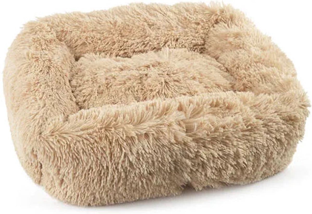 Grizo Softy Bed - Hondemand - Kattenmand - Kleur: Bruin - Maat XL: 110 cm