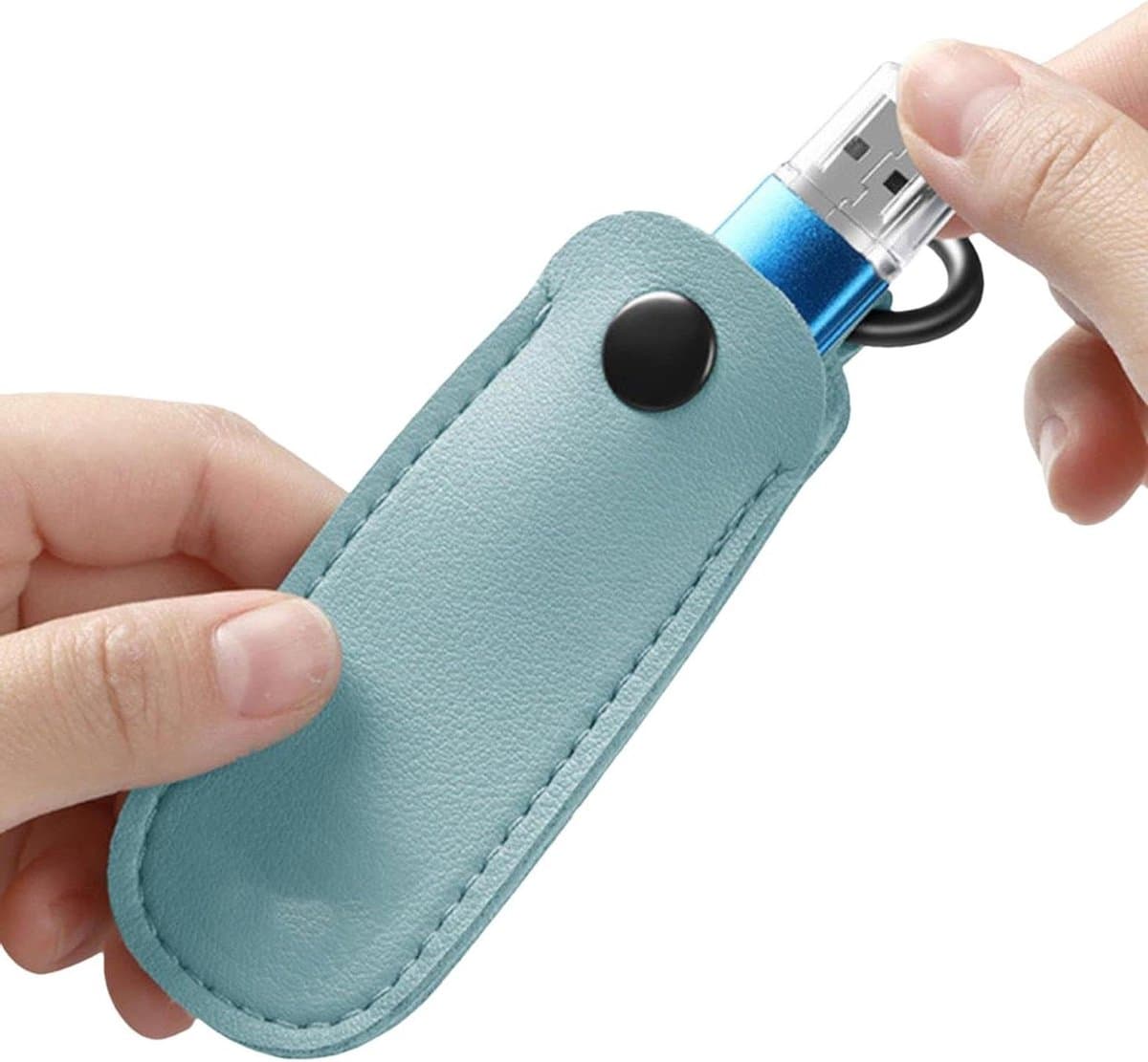 USB stick hoesje - Beschermhoesje Data stick - Organiseren van data - Draagbaar en duurzaam