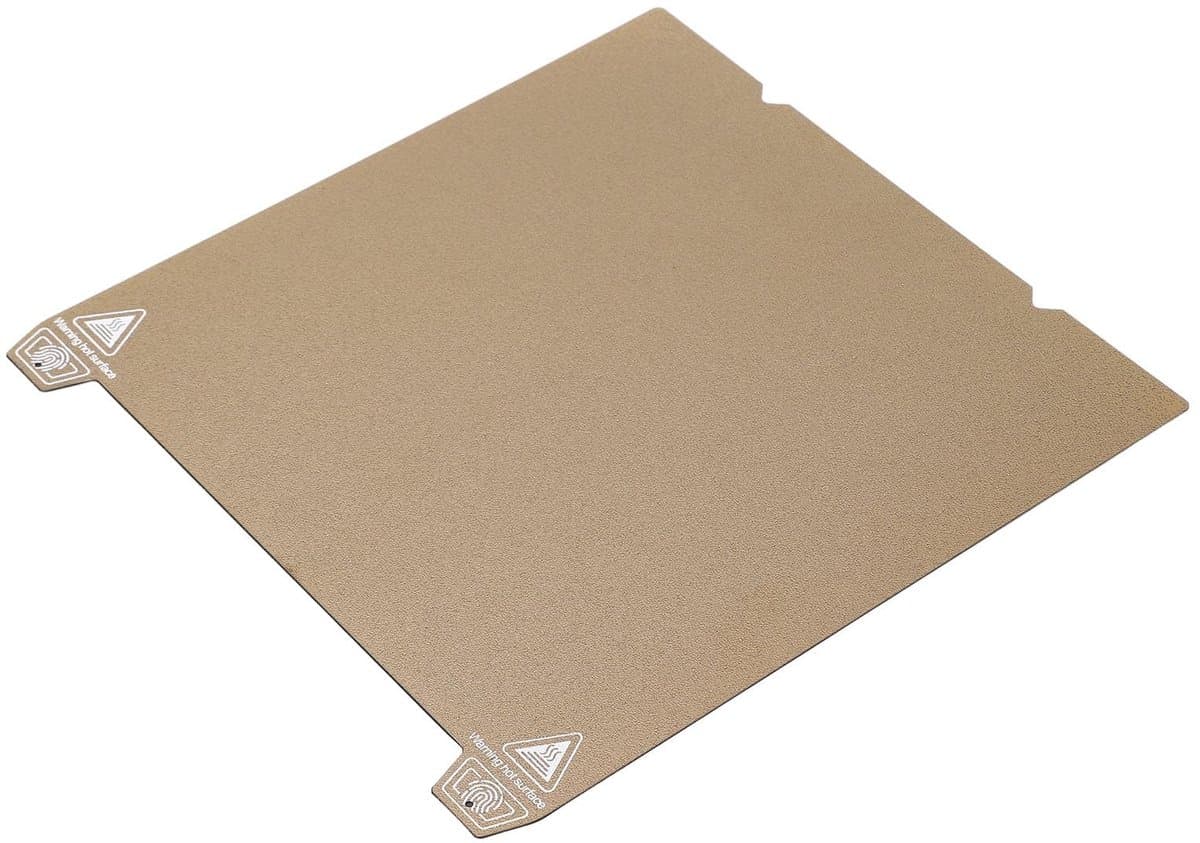 Dailygoody - Creality PEI-Plaat - Flexibel Verwarmd Bed - 235x235mm - Verwijderbare Verenstalen Plaat - Geschikt voor 3D-printers - Ender 3 V2, Ender