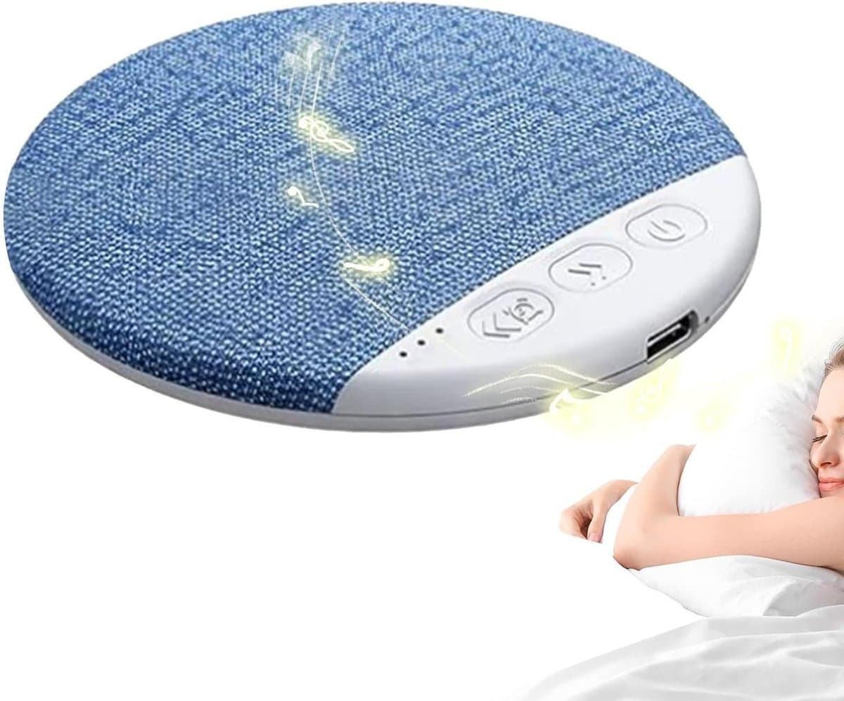 Onder Kussen Luidspreker - Slaapkussen Speaker - Ontspannen Luisteren - Ultra Dun Ontwerp - 9.6 x 1.1 cm - Zwart