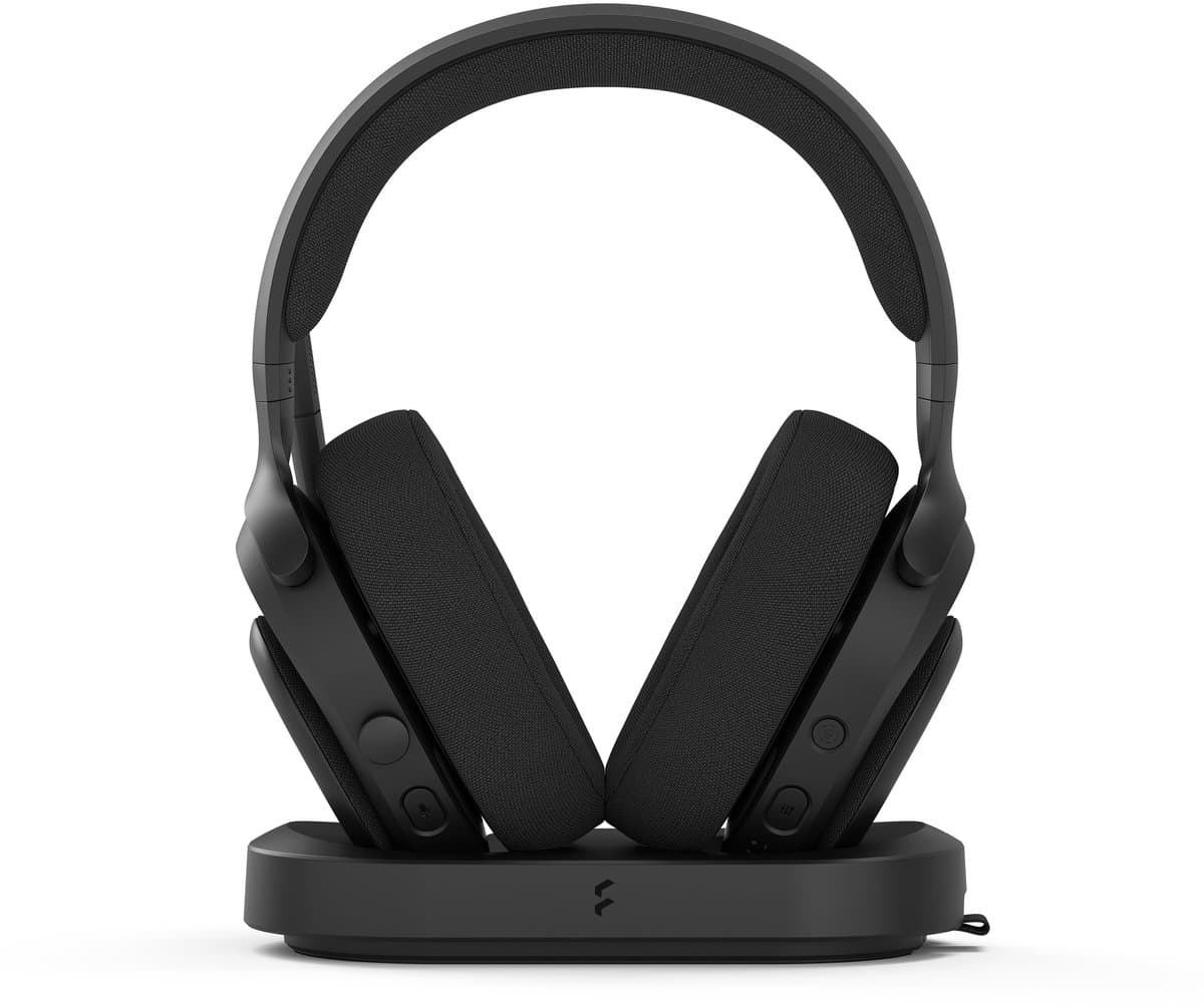 Fractal Design Scape Dark - Headset - Draadloos - Bluetooth 5.3 - 24-bit/96 kHz - Afneembare microfoon - Met oplaadstation