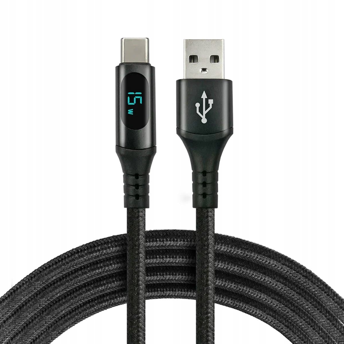 Everactive USB-A/USB-C Kobel 2m LCD 3A Zwar