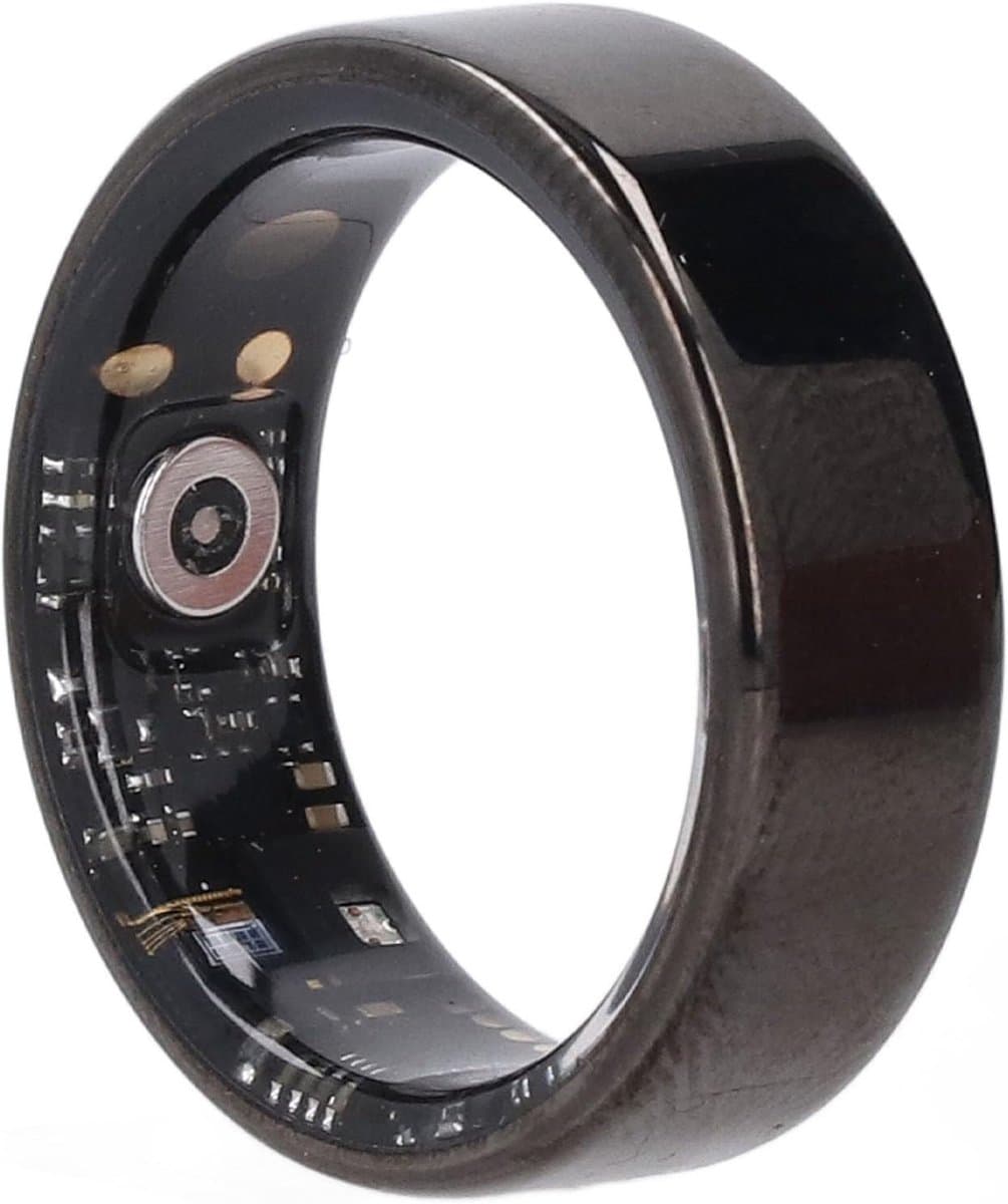 Ring Health Tracker, Slaapregistratie Draagbare Gezondheidsringen, Health Fitness Tracker-ringen voor Dames en Heren, met Meerdere Sportmodi (10#)
