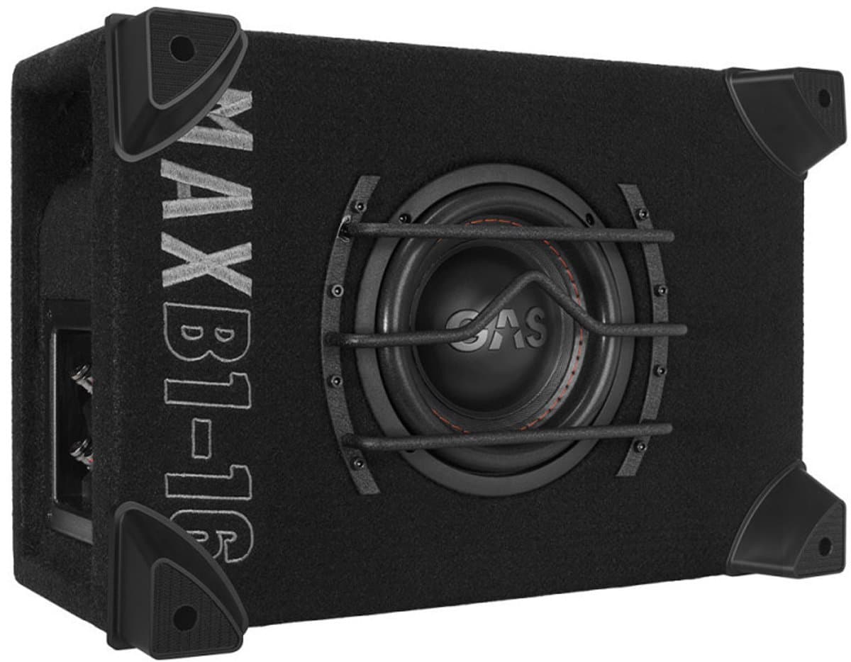 Gas Audio Power Gas Max Level 1 Loaded Enclosure 65 voor Auto Geluidssystemen en Hoogwaardige Geluidskwaliteit