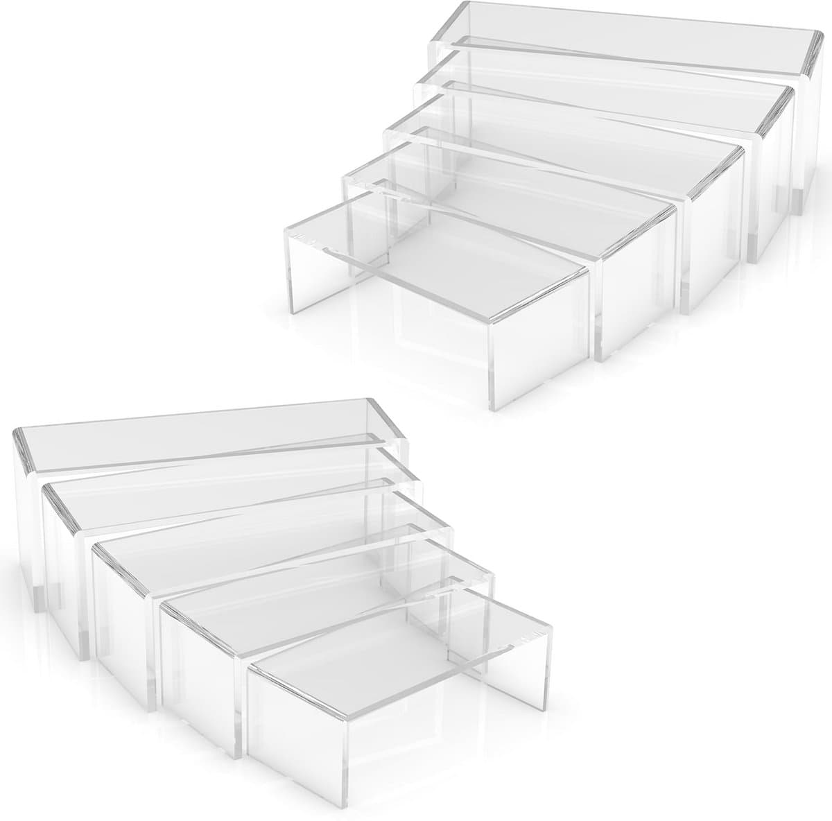 Clear Acryl Display Stand - 5 Maten voor Sieraden en Decoratie