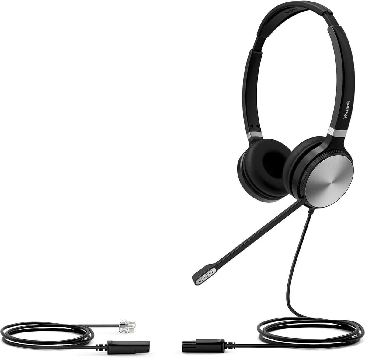 Dual Bedrade Headset met Quick Disconnect voor Kantoor en Callcenter