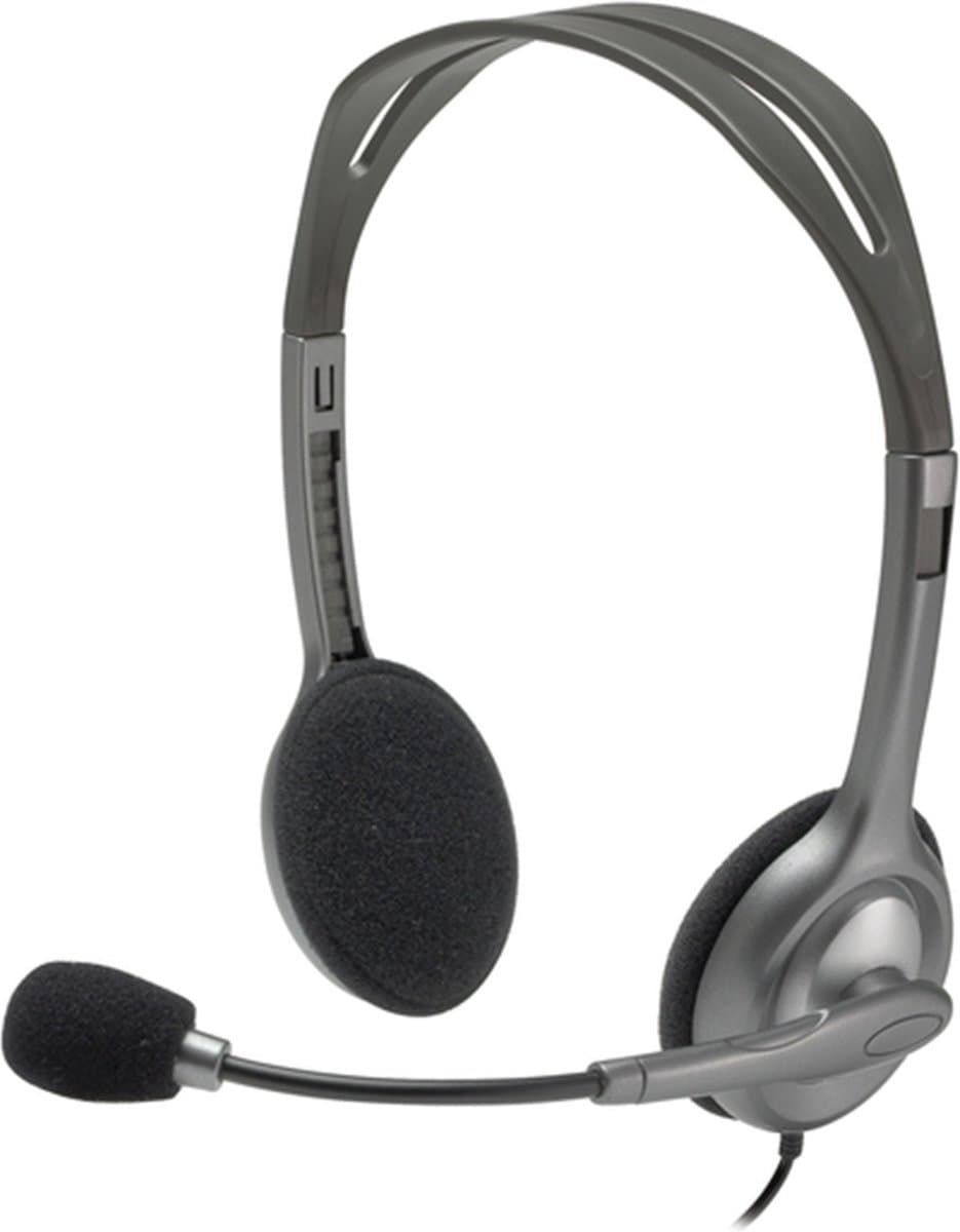 Logitech H111 - Stereo Headset - Noise Cancelling Microfoon - Zwart
