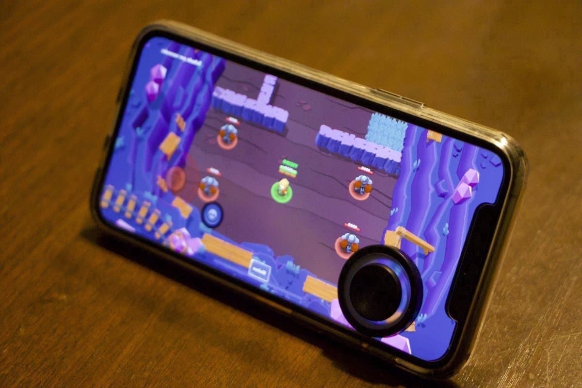 *** Joystick voor smartphone/tablet - Zwart - van Heble® ***