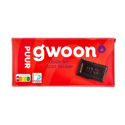 G'woon Tablet Pure Chocolate - 200 g