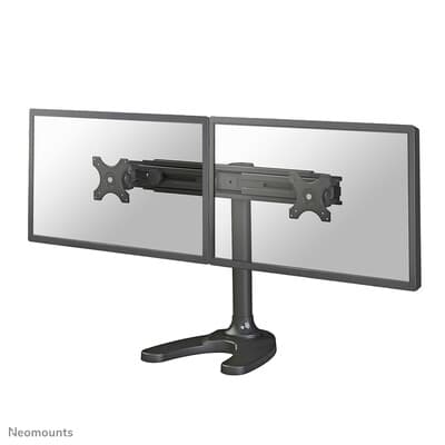Neomounts FPMA-D700DD full motion monitorstandaard 2 schermen - 19-30" - standaard/doorvoer - zwart