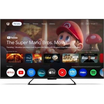 SHARP 55HR7465E 55" 4K UHD Smart TV 144Hz QLED Google TV
