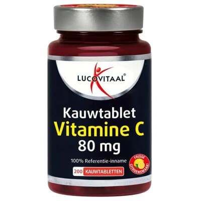 Lucovitaal Vitamine C 80 mg 800 kauwtabletten