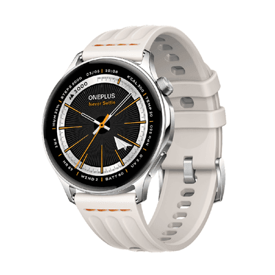 OnePlus Watch Lite - Smartwatch - 45mm - Silver Steel (Zilver) - 1.46" AMOLED - 10 dagen batterij - Dual-Band GPS - OPWWE262