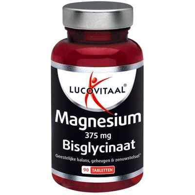 Lucovitaal Magnesium 375 mg Bisglycinaat 90 tabletten