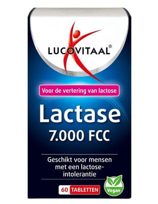 Lucovitaal Lactase 7.000 FCC 60 tabletten