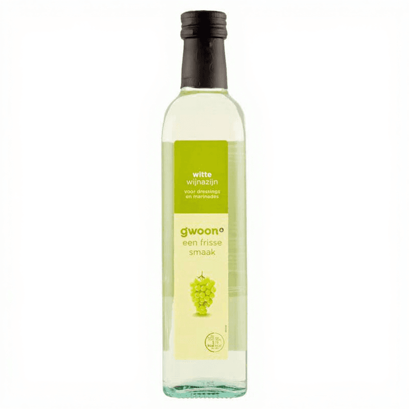 G'woon Witte Wijnazijn - 500 ml