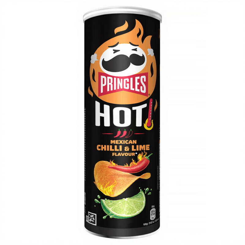 Pringles Hot Mexican Chili&Lime - 160 g