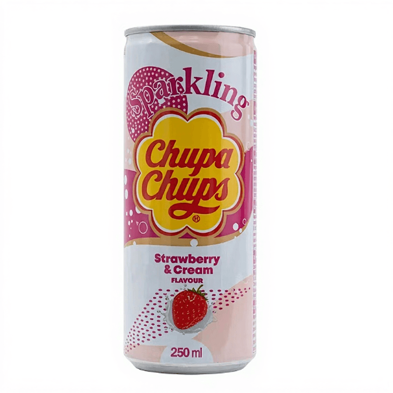Chupa Chups Aardbei&Room 250 ml