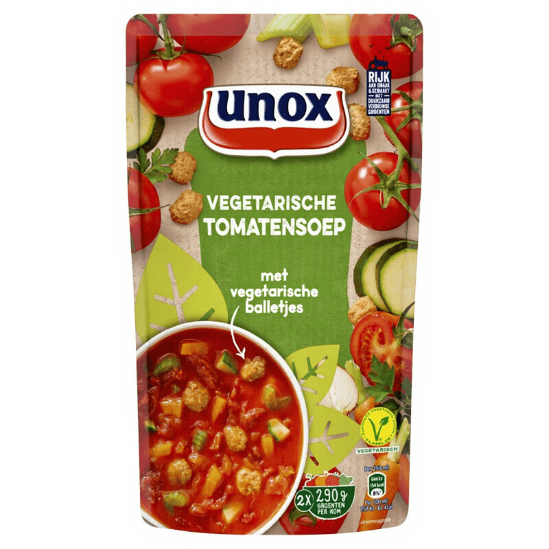 Unox Vegetarische Tomatensoep - 570 ml