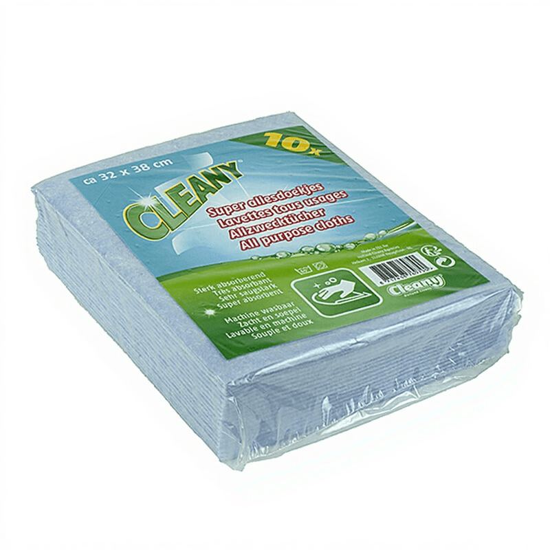 Blauwe Vaatdoeken (Set van 10, 32x38 cm)