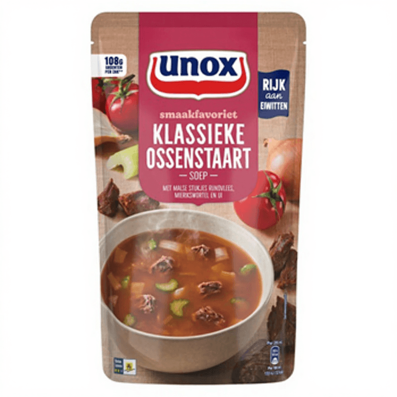 Unox Classic Rundvleesstaartsoep - 570 ml