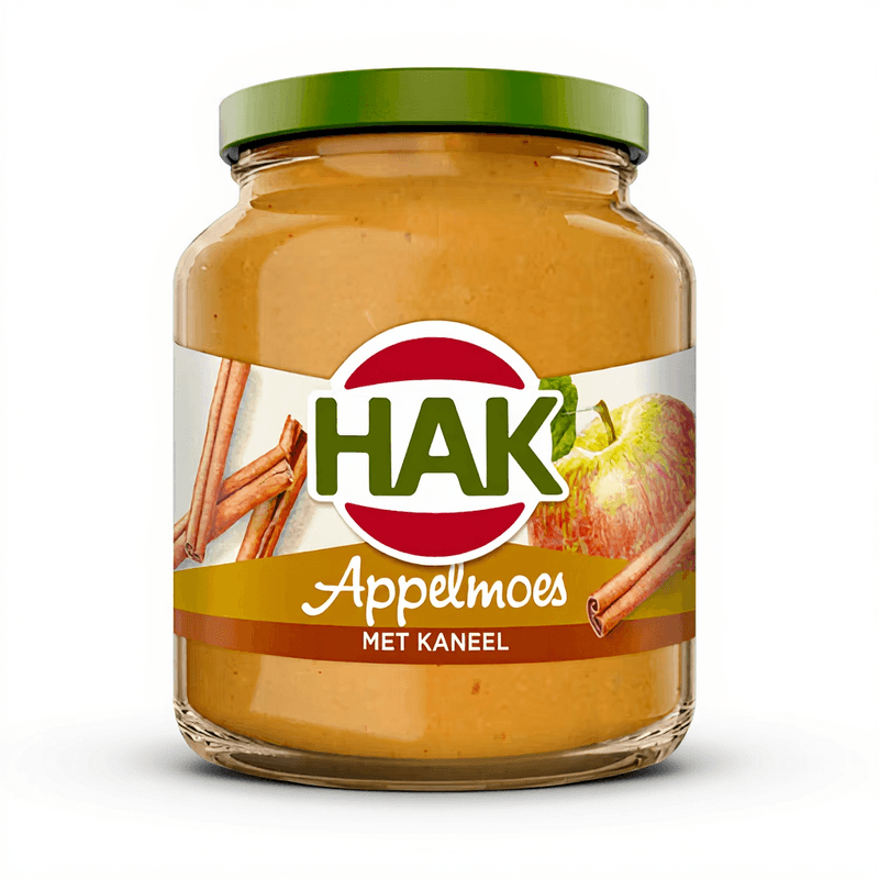 Hak Kaneel Appelmoes - 355 g