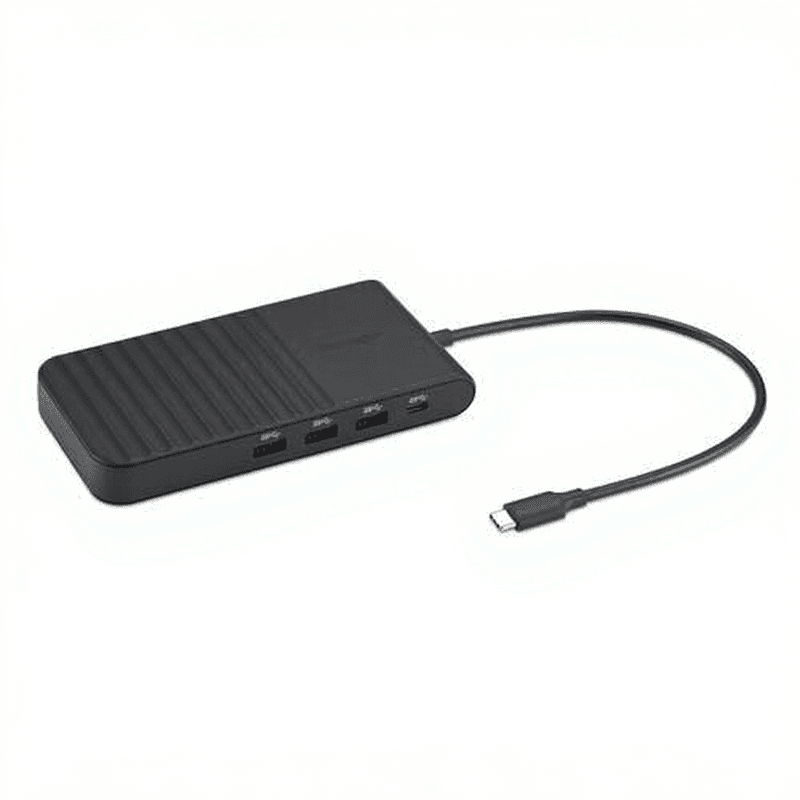 Kensington UH1500P Bedraad USB 3.2 Gen 2 (3.1 Gen 2) Type-C Zwart