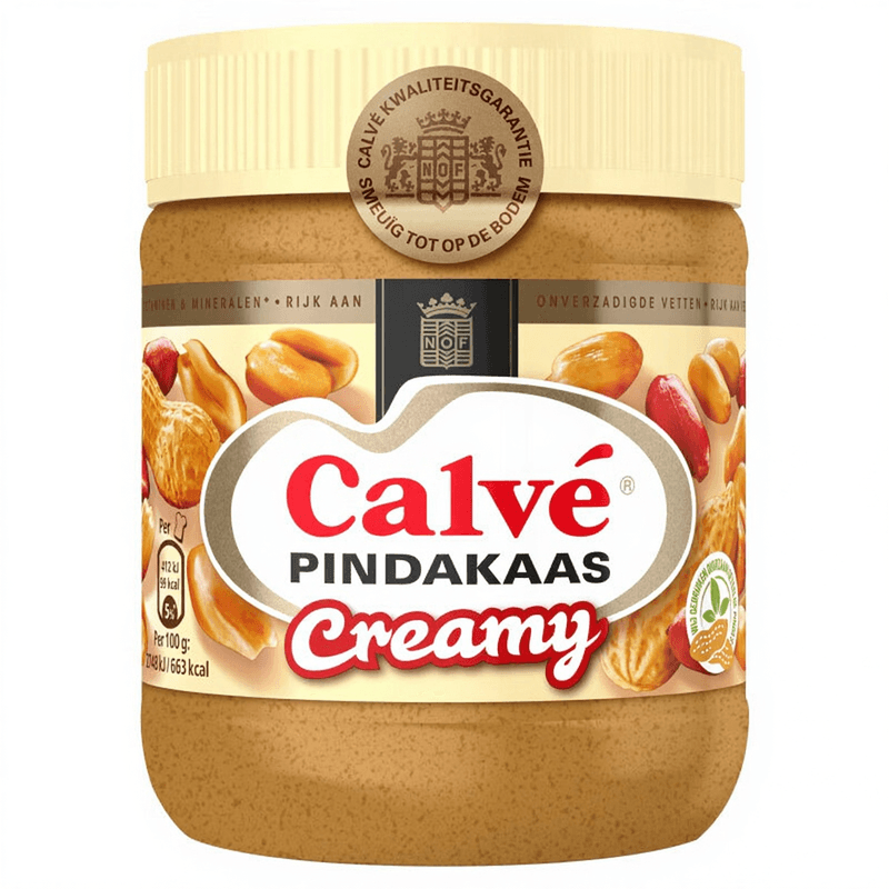 Calve Pindakaas Romig - 350 g