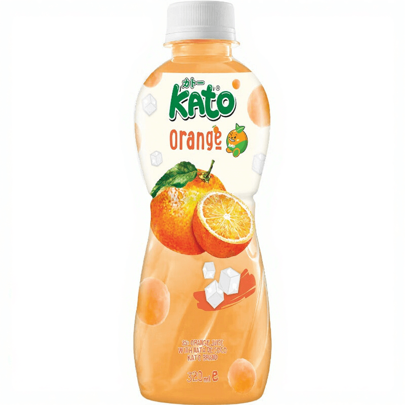 Kato sinaasappelsap met nata de coco - 320 ml