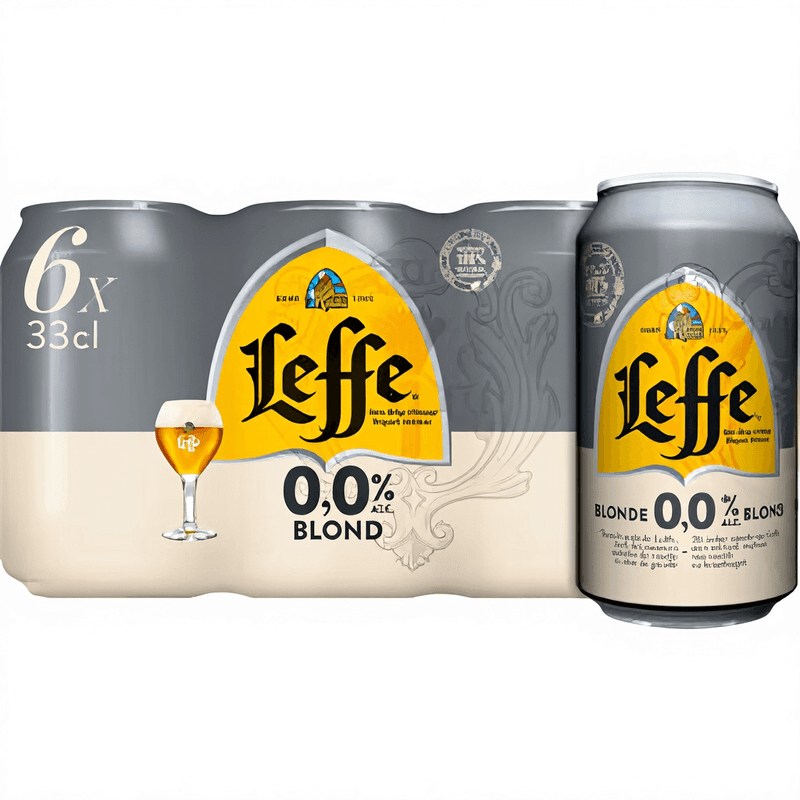 Leffe Belgische Abdijbier Blonde - 6 x 330 ml