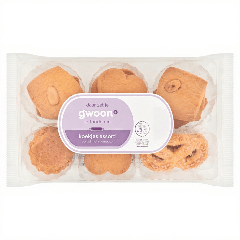 G'woon Assorted Cookies - 200 g