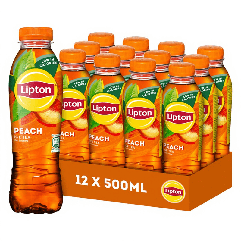 Lipton IJsthee perzik - 12 x 0,5 l