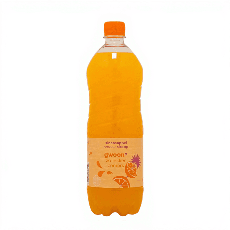G'woon Sinaasappel Cordial - 1 L