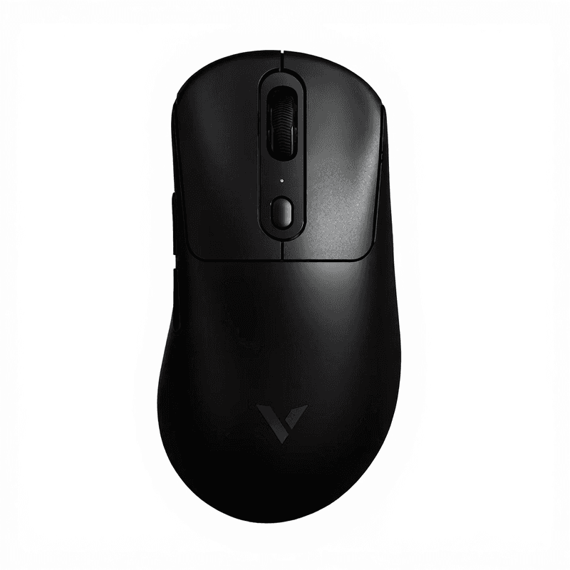 Rapoo VT3PRO MAX draadloze gamingmuis, 59 g superlicht, 8 kHz polling, PAW 3950 Ultimate optische sensor, 30.000 onafhankelijke X/Y DPI, 1+8 programmeerbare knoppen, 200 uur batterijduur - zwart