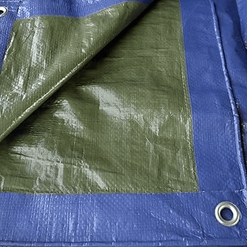 TENAX Cover All Zeil - Groen-Blauw, 3 x 4 m