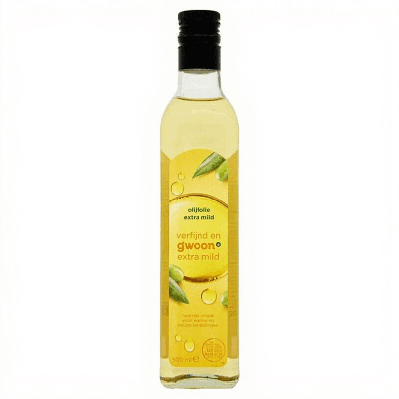 G'woon Extra Mild Olijfolie - 500 ml