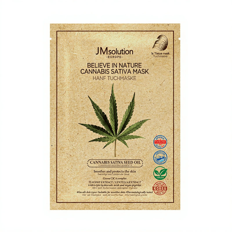 JMsolution Europe Believe in Nature Cannabis Sativa masker 10 stuks