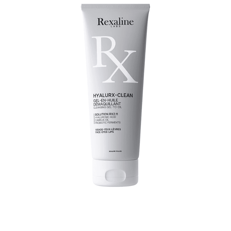 Rexaline HYALURX-CLEAN make-upreinigingsgel op basis van olie 125 ml