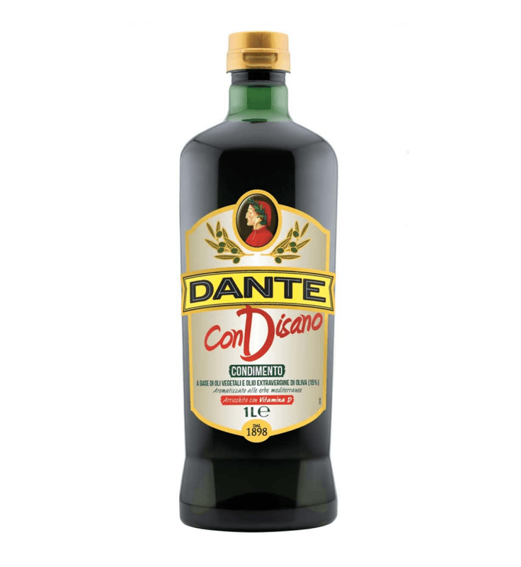 Olio Dante Gemengde Zonnebloem En Olijfolie - 1 L