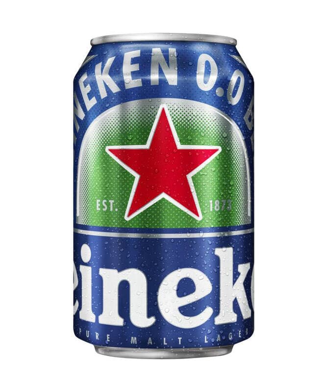 Heineken Premium Pilsner Alcoholvrije Bier - 330 ml
