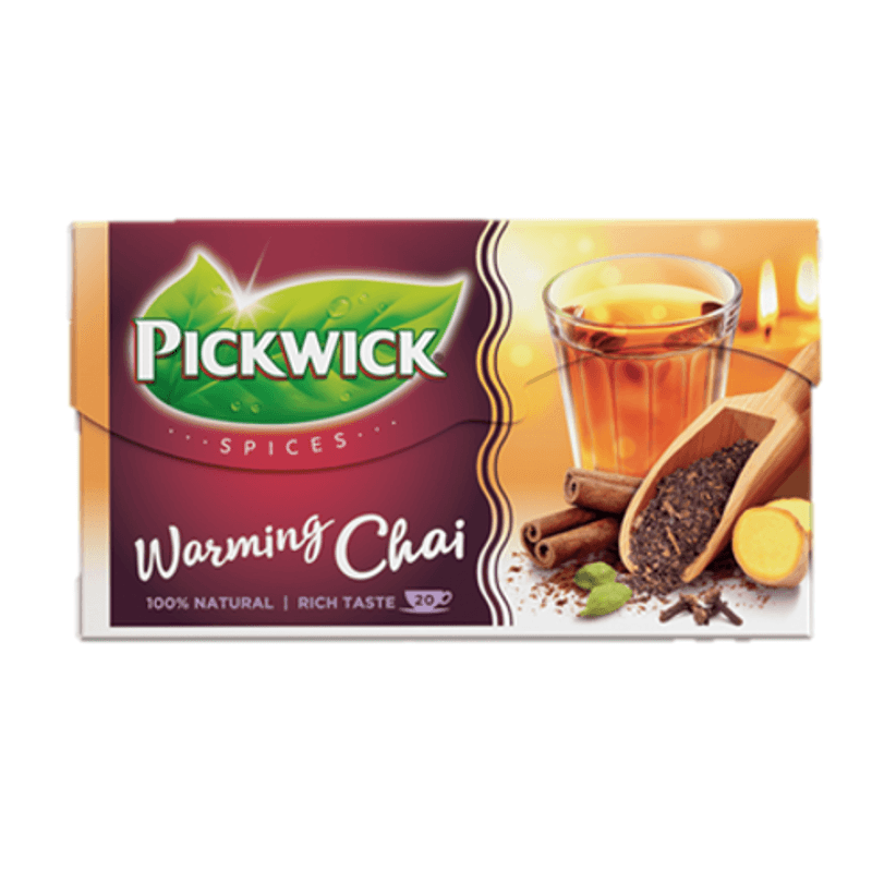 Pickwick Specerijen Verwarmende Chai Thee - 20 Theezakjes