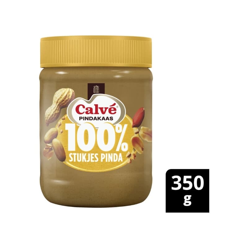 Calve Pindakaas Nut 100% - 350 g