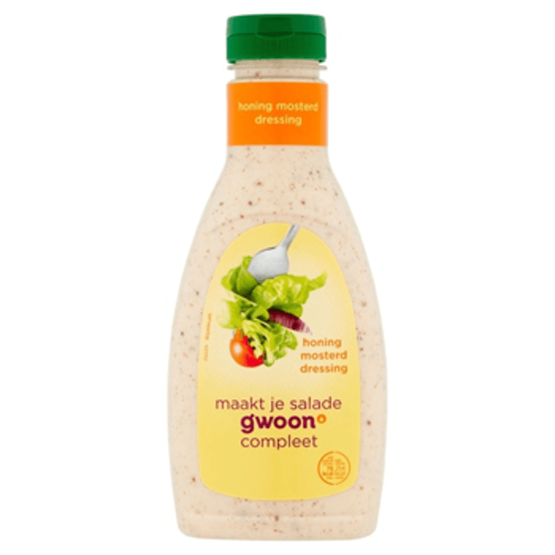 G'woon Honing Mosterd Salade Dressing - 450 ml