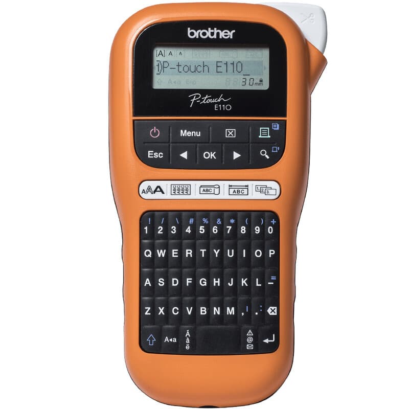 Brother PTE110VPYP1 labelprinter 180 x 180 DPI 20 mm/s TZe QWERTY