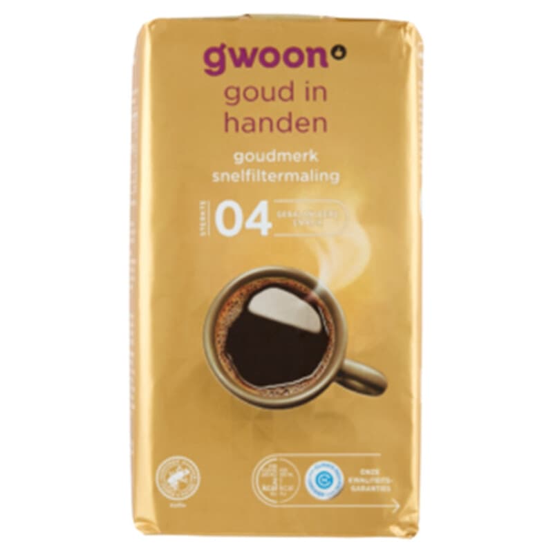 G'woon Filterkoffie Gold Label - 250 g