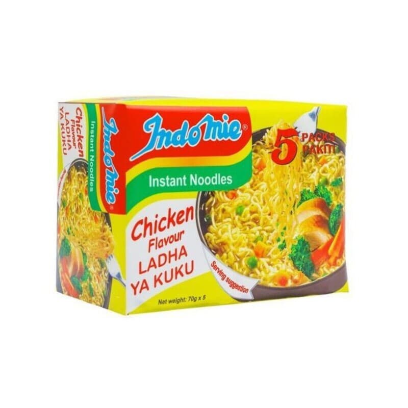 Indomie instant noedels kipsmaak 5 x 70 g (EU)