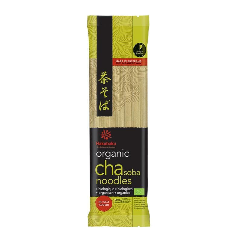 Hakubaku Cha Soba Noedels 200 g