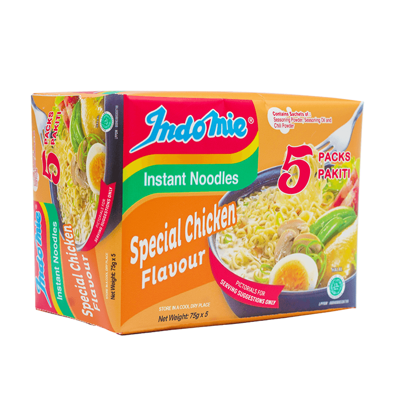 Indomie instantnoedels speciale kip 5 x 75 g (EU)