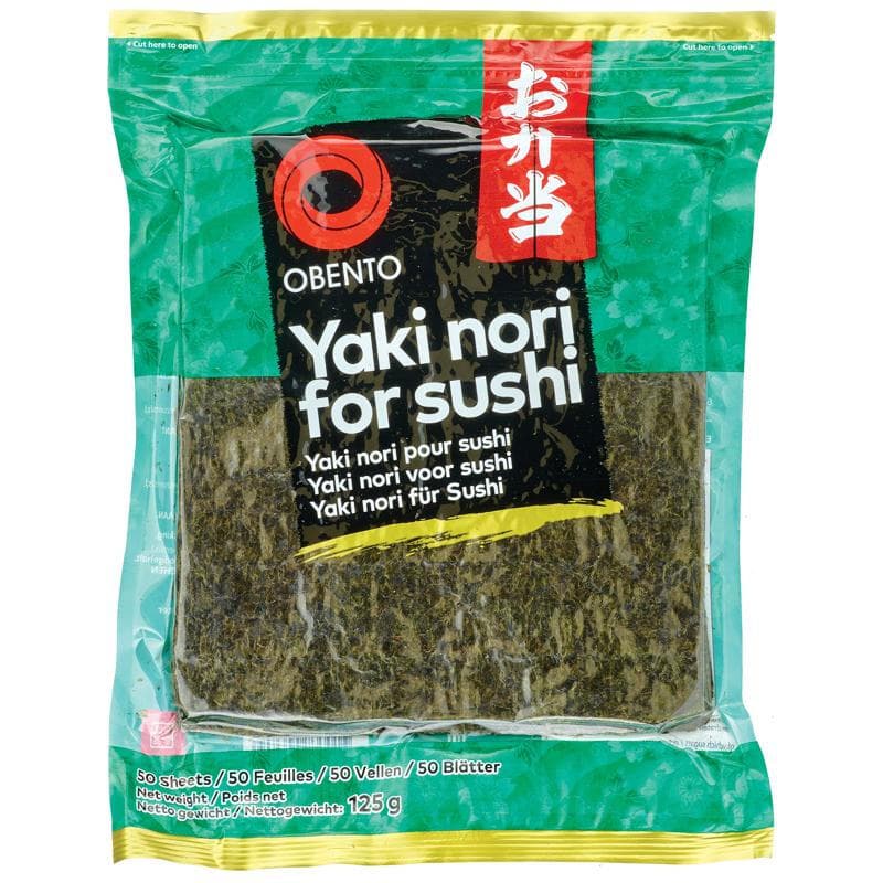 Obento geroosterde nori 50 vellen 125 g