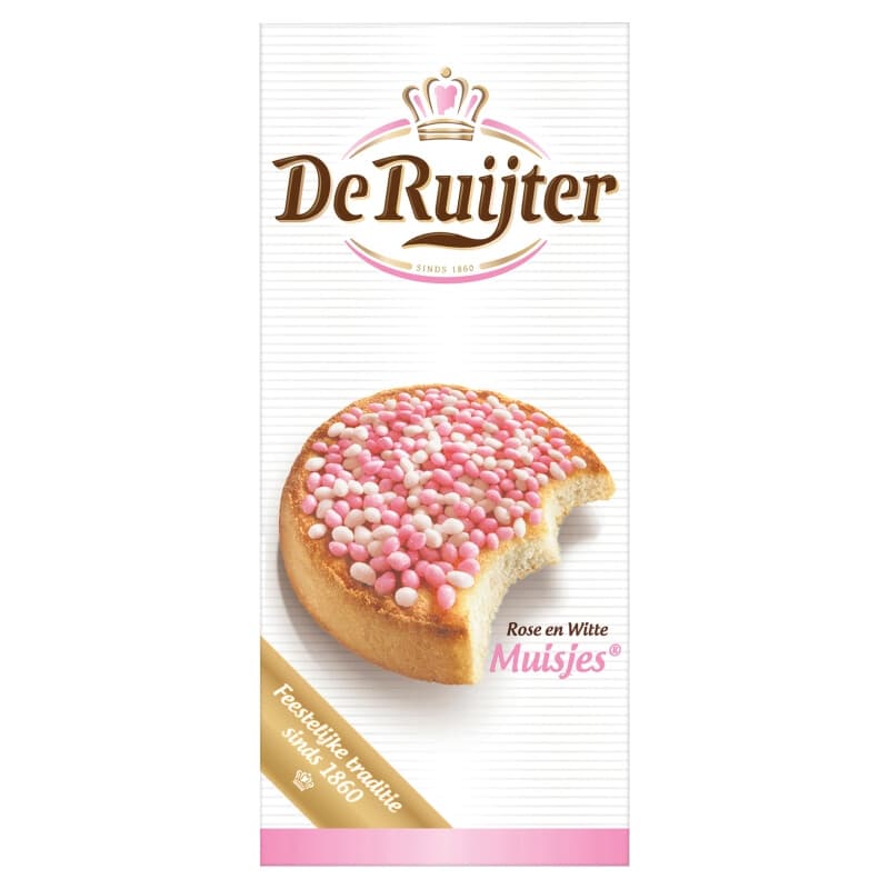 De Ruijter Pink Muisjes - 330 g